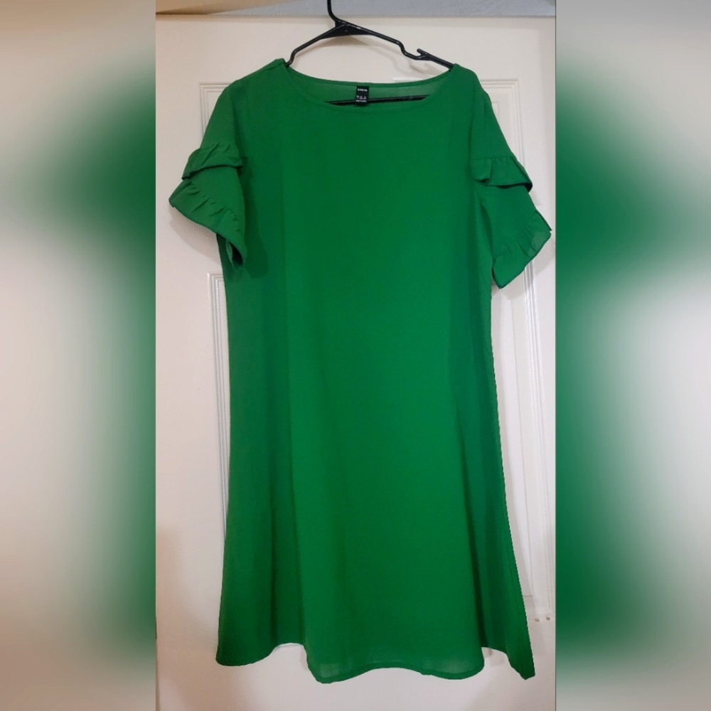 Green dress